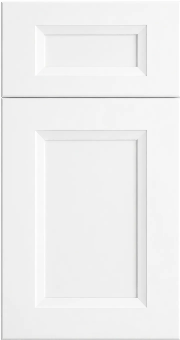 Fine Wood Cabinetry White Dover (D1) cabinet door