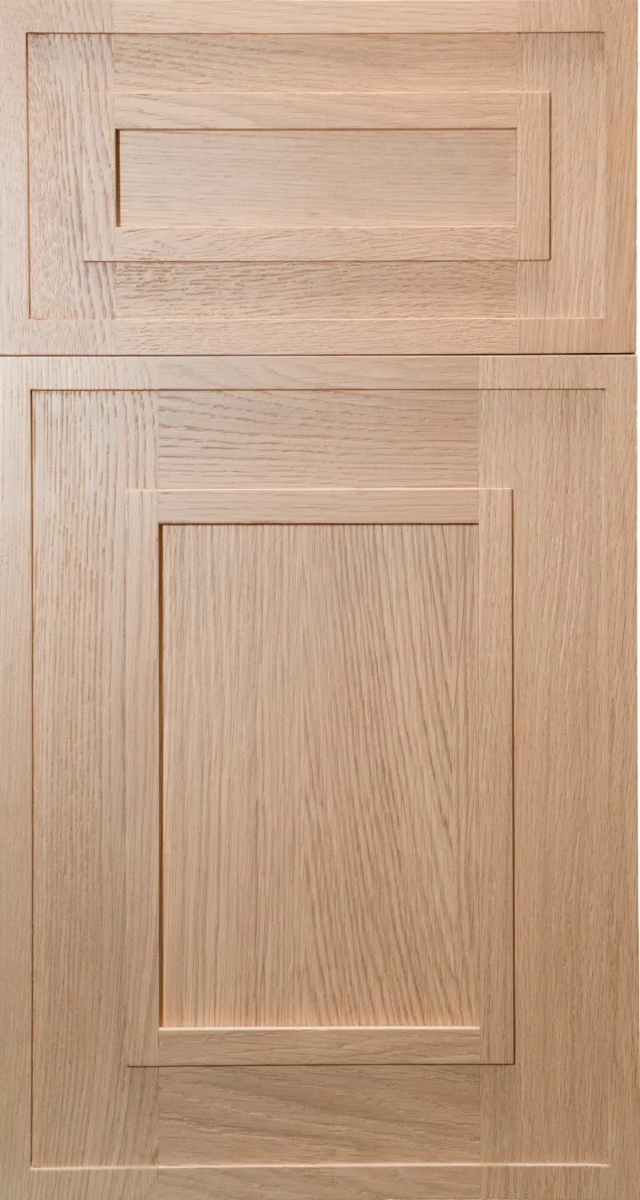 Fine Wood Cabinetry Oak Elegant (E5) cabinet door
